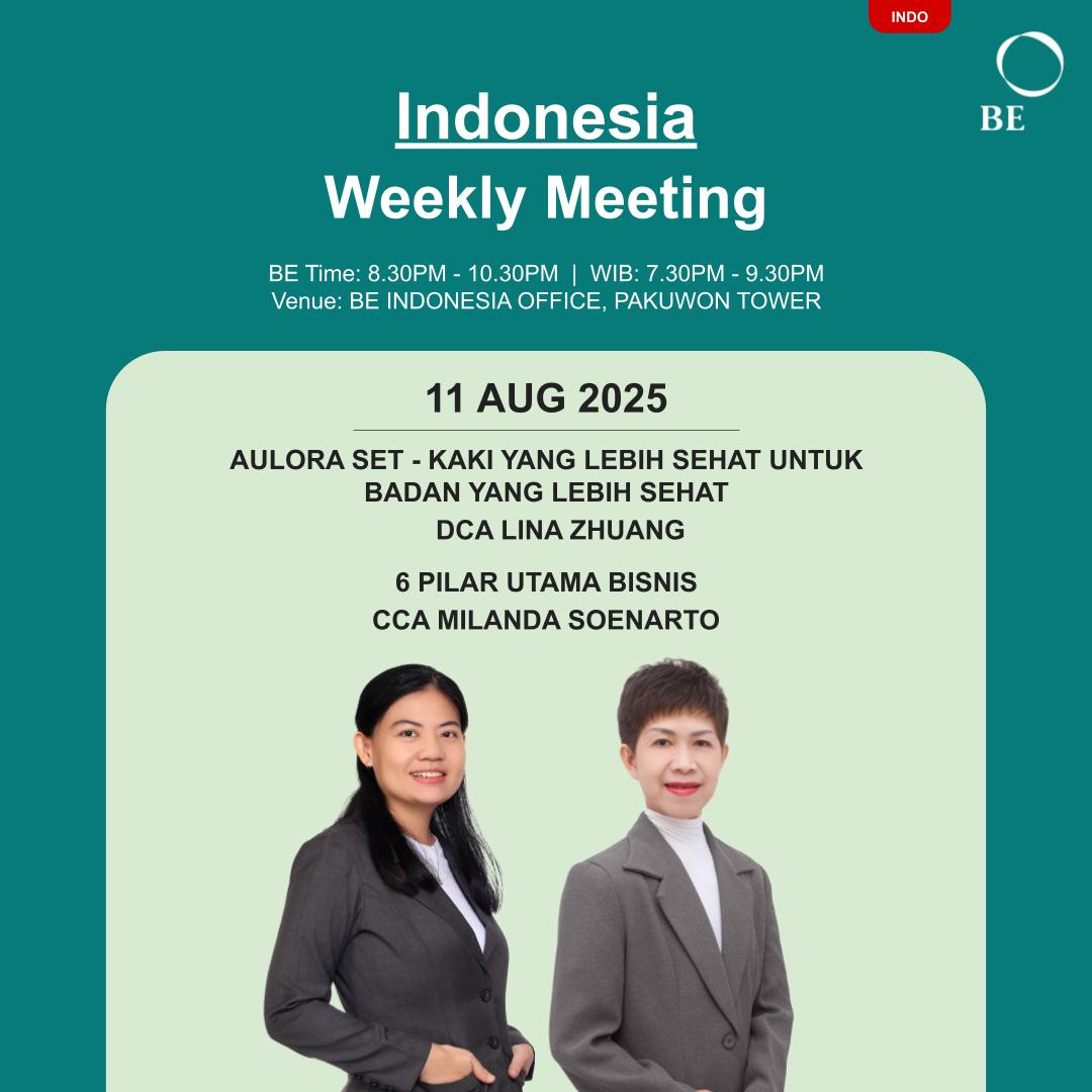 WEEKLY MEETING AUGUST 2025