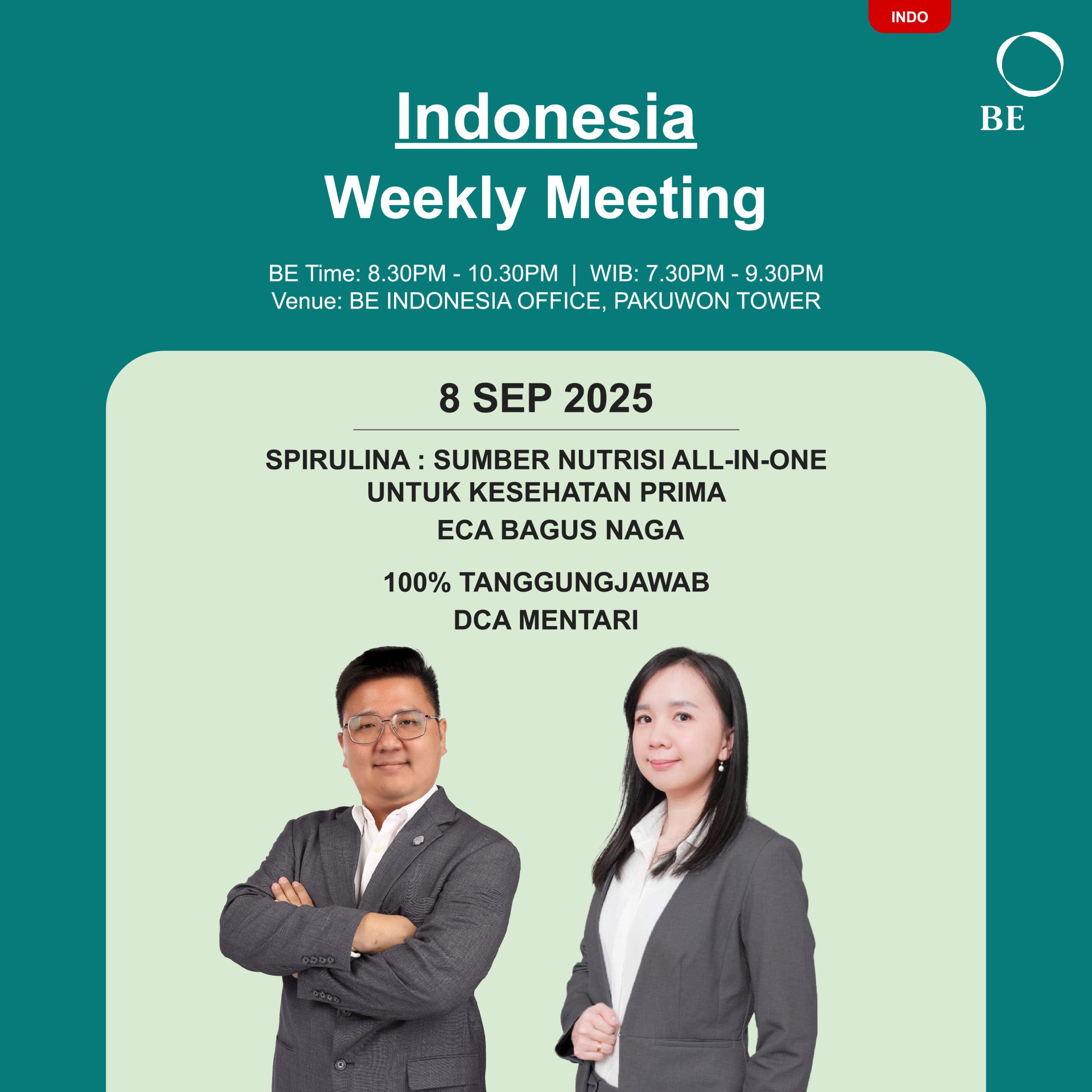 SEPTEMBER WEEKLY MEETING 2025