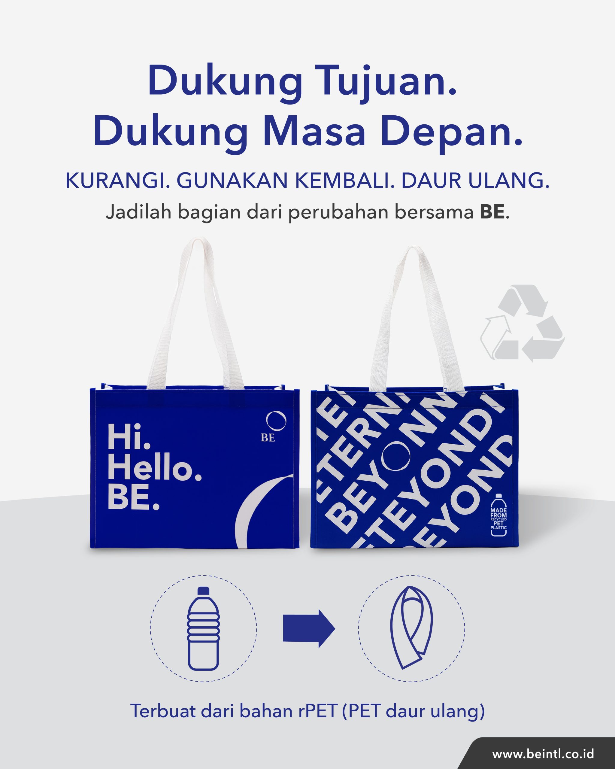 Bawa TUJUAN. Bawa Masa Depan. ♻️