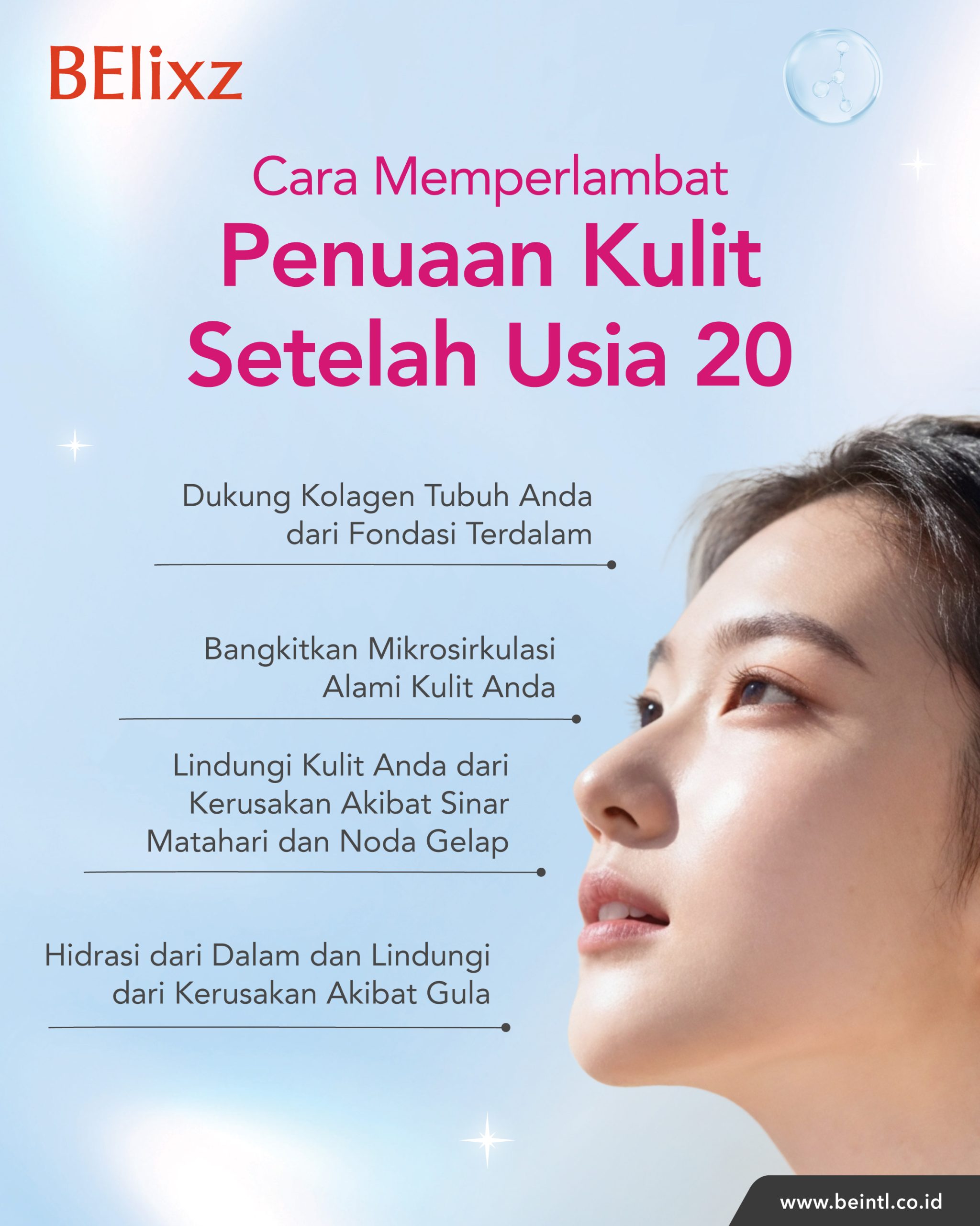 Cara Memperlambat Penuaan Kulit Setelah Usia 20: Panduan Berbasis Sains tentang Kolagen dan Nutrisi