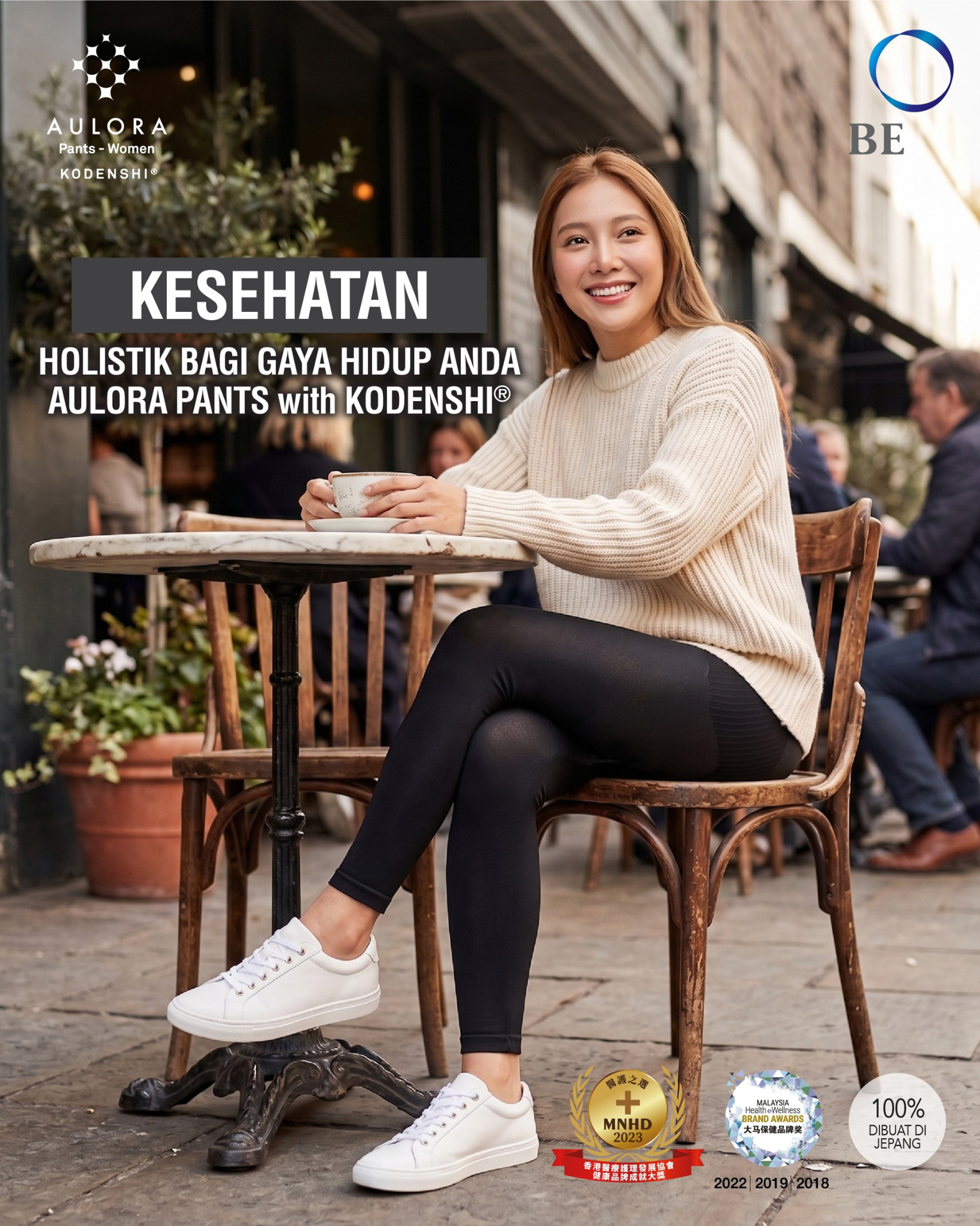 AULORA Pants with KODENSHI®: Inikah Celana Kompresi Harian Paling Nyaman?